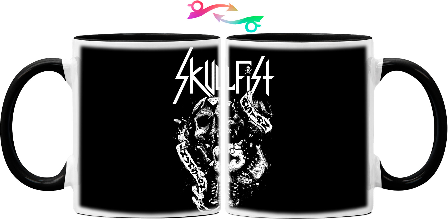 Кружка - Skull Fist - Mfest