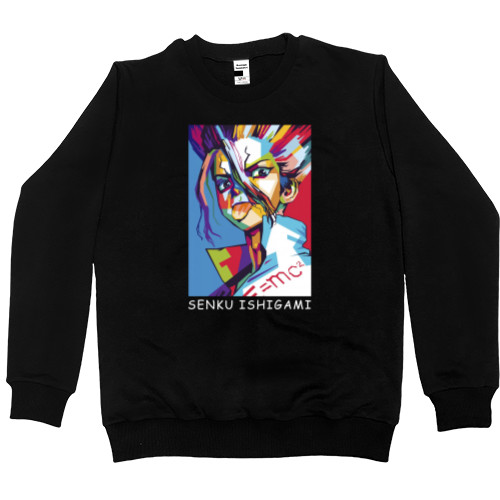 Men’s Premium Sweatshirt - Dr. stone / ДОКТОР СТОУН 3 - Mfest