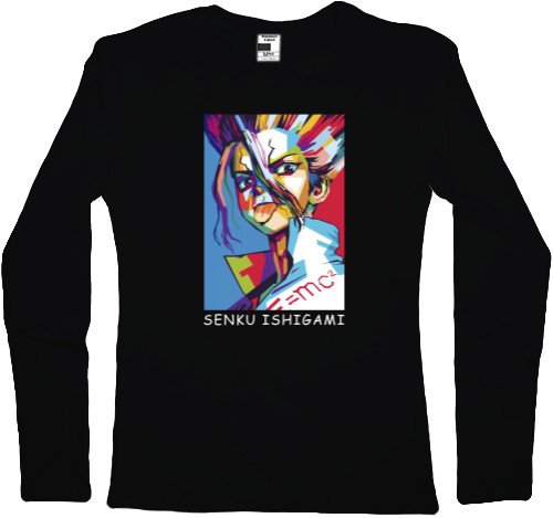 Women's Longsleeve Shirt - Dr. stone / ДОКТОР СТОУН 3 - Mfest