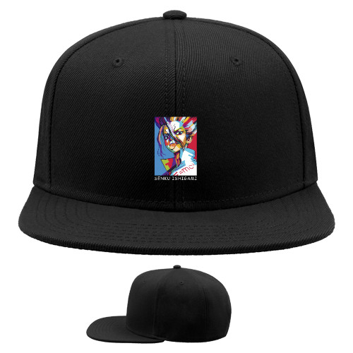 Snapback Baseball Cap - Dr. stone / ДОКТОР СТОУН 3 - Mfest