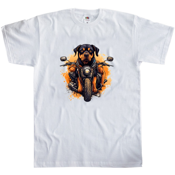 Men's T-Shirt Fruit of the loom - Rottweiler 10 - Mfest