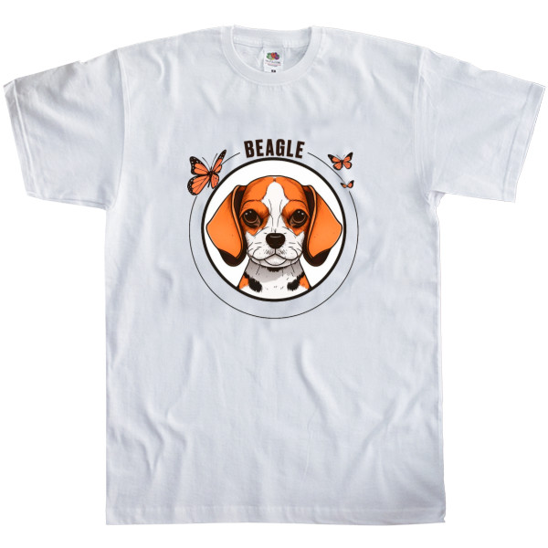 Men's T-Shirt Fruit of the loom - Beagle 3 - Mfest