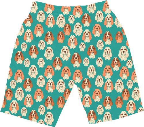 Men's Shorts 3D - Cocker Spaniel - Mfest