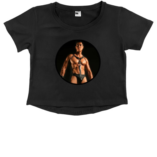 Kids' Premium Cropped T-Shirt - Gachi - Mfest