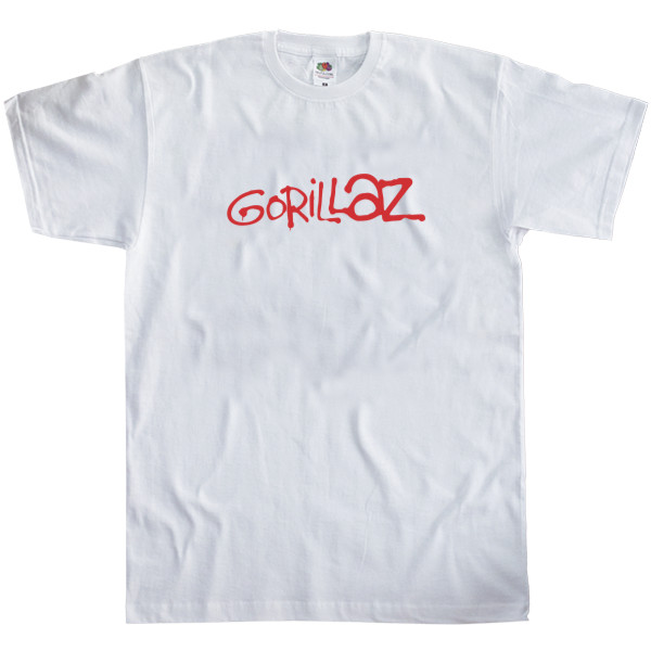 Men's T-Shirt Fruit of the loom - Gorillaz (5) - Mfest