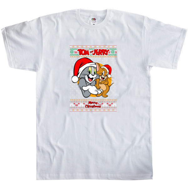 Men's T-Shirt Fruit of the loom - Tom and Jerry - Mfest