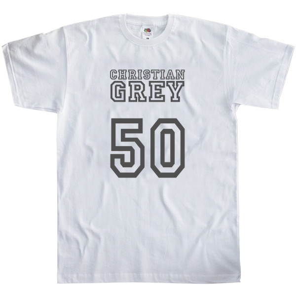 Men's T-Shirt Fruit of the loom - Christian Gray 50 - Mfest