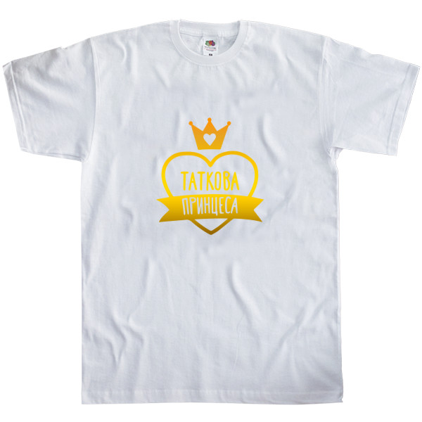 Men's T-Shirt Fruit of the loom - Tatkova princess - Mfest