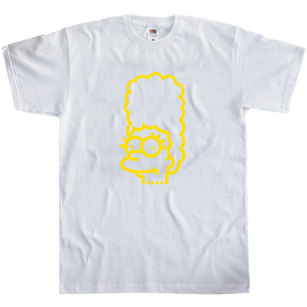 Men's T-Shirt Fruit of the loom - Simpsons family mother - Mfest