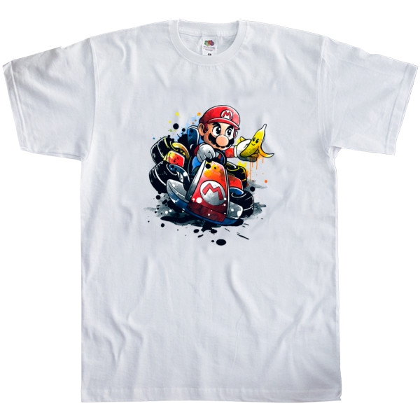 Men's T-Shirt Fruit of the loom - Mario Art - Mfest