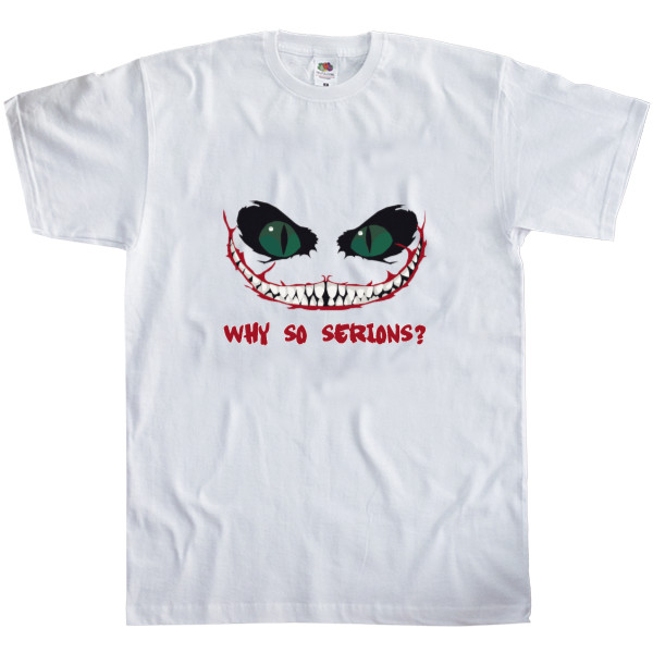 Men's T-Shirt Fruit of the loom - Why So Serions3 - Mfest