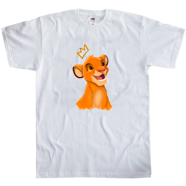 Men's T-Shirt Fruit of the loom - Lion King Art - Mfest