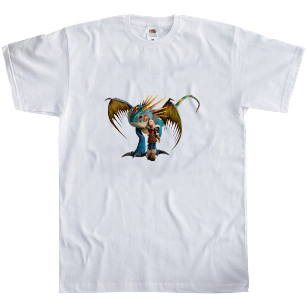 Men's T-Shirt Fruit of the loom - How to train your dragon 6 - Mfest