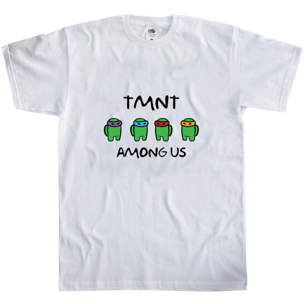 Men's T-Shirt Fruit of the loom - Among Us - TMNT - Mfest