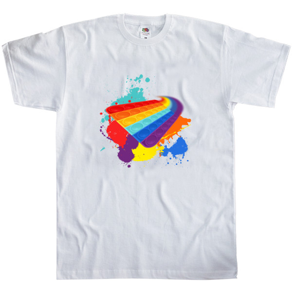 Men's T-Shirt Fruit of the loom - flying popet - Mfest