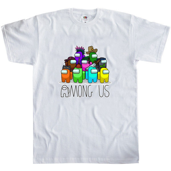 Men's T-Shirt Fruit of the loom - AMONG US - Team - Mfest