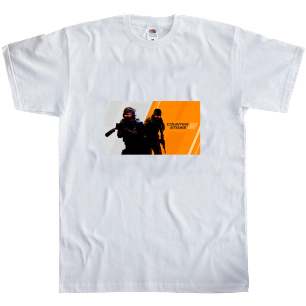 Men's T-Shirt Fruit of the loom - counter strike 2 game - Mfest