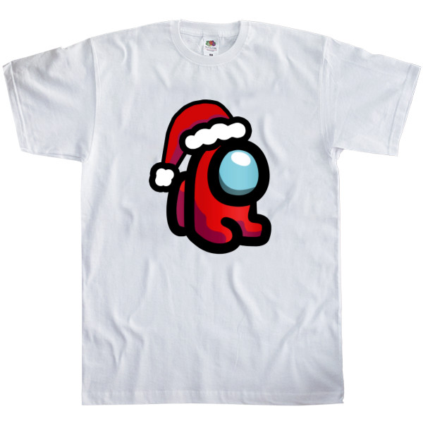 Men's T-Shirt Fruit of the loom - Among us Santa - Mfest