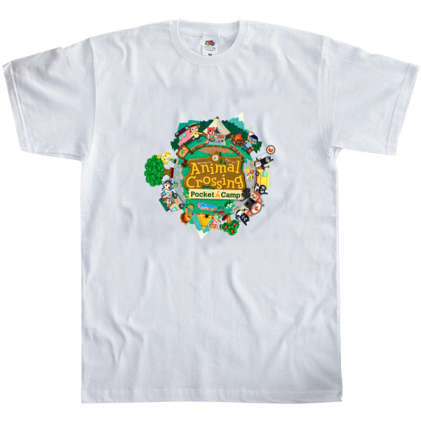 Men's T-Shirt Fruit of the loom - Animal Crossing 2 - Mfest