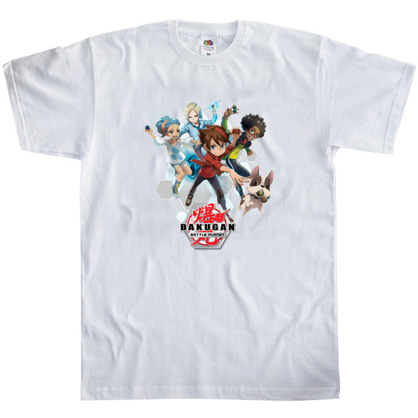 Men's T-Shirt Fruit of the loom - Bakugan: Battle Planet - Mfest