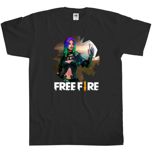 Men's T-Shirt Fruit of the loom - Free Fire 2 - Mfest