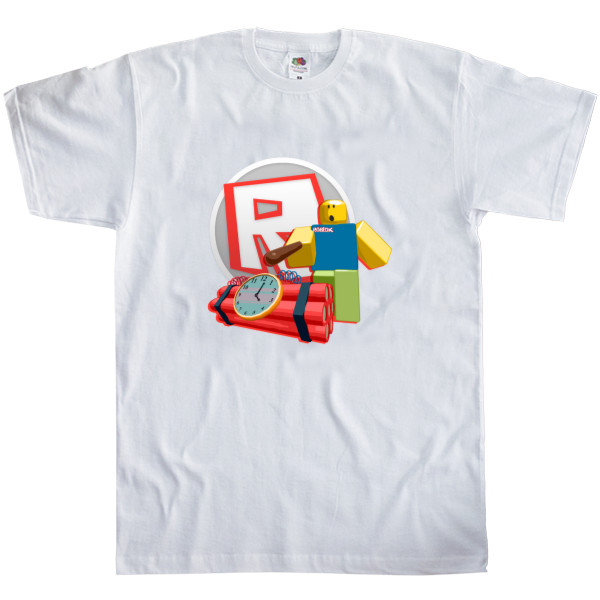 Men's T-Shirt Fruit of the loom - Roblox 10 - Mfest