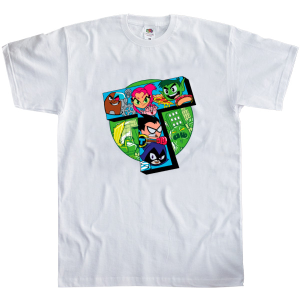 Men's T-Shirt Fruit of the loom - Teen Titans Go 4 - Mfest