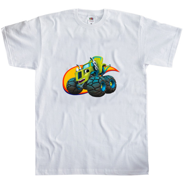 Men's T-Shirt Fruit of the loom - Blaze and Wonder Machines 6 - Mfest