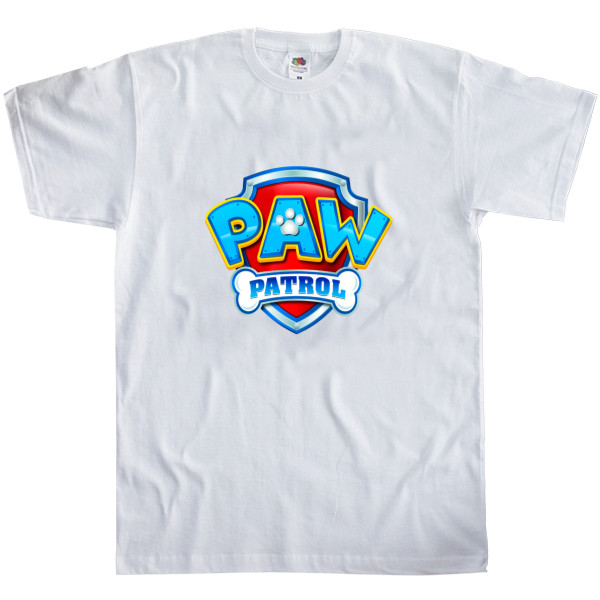 Men's T-Shirt Fruit of the loom - Paw Patrol Logo - Mfest