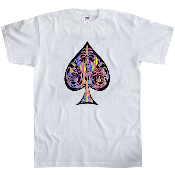 Men's T-Shirt Fruit of the loom - Ace of Spades - Mfest