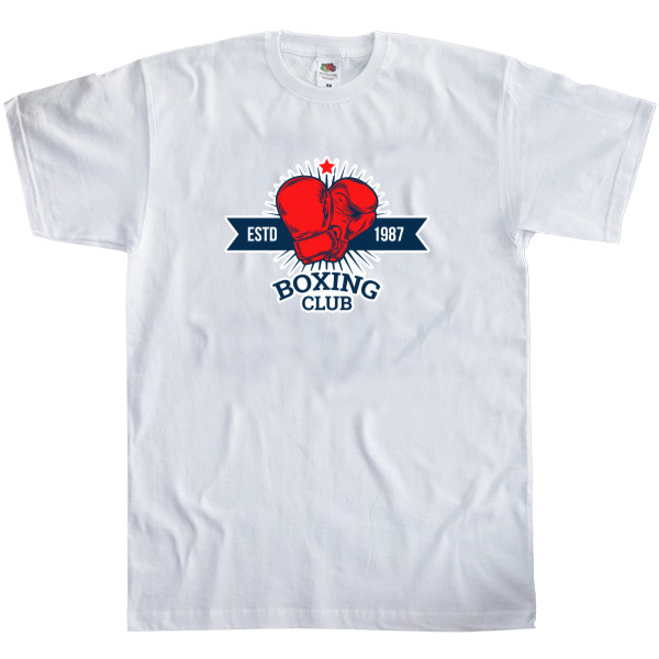 Men's T-Shirt Fruit of the loom - Boxing 4 - Mfest