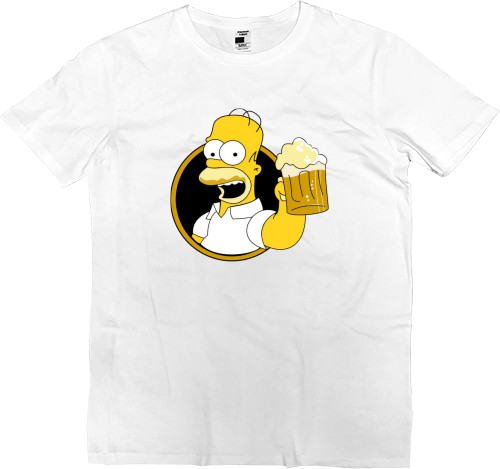 Men’s Premium T-Shirt - Homer and Beer - Mfest