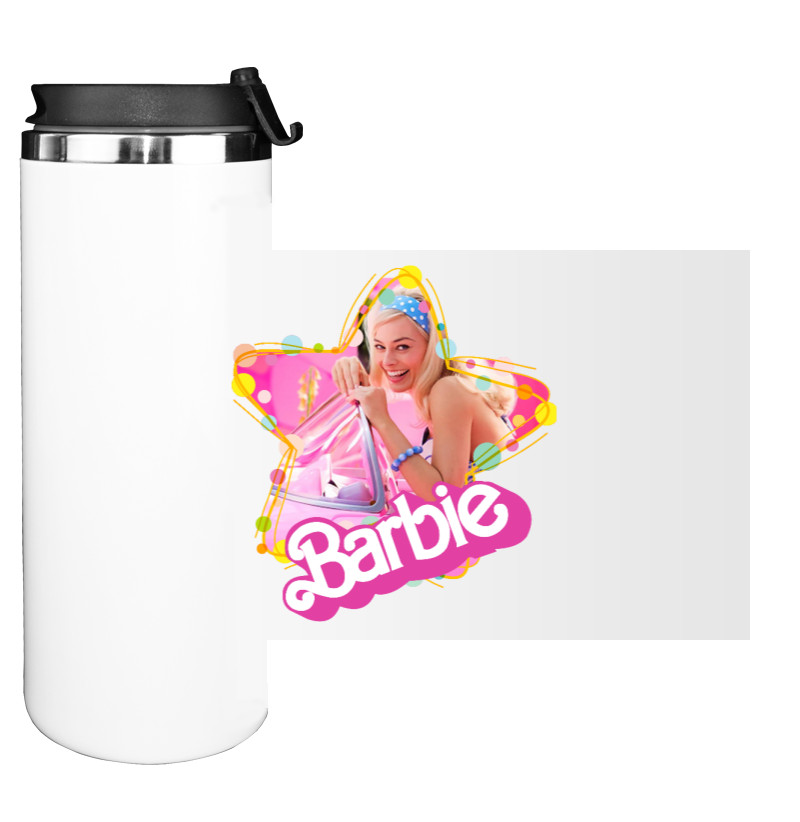 Water Bottle on Tumbler - Barbie 3 - Mfest