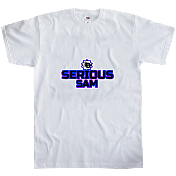 Men's T-Shirt Fruit of the loom - serious sam - Mfest