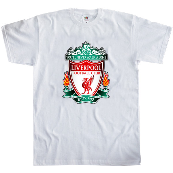 Men's T-Shirt Fruit of the loom - Liverpool Logo - Mfest