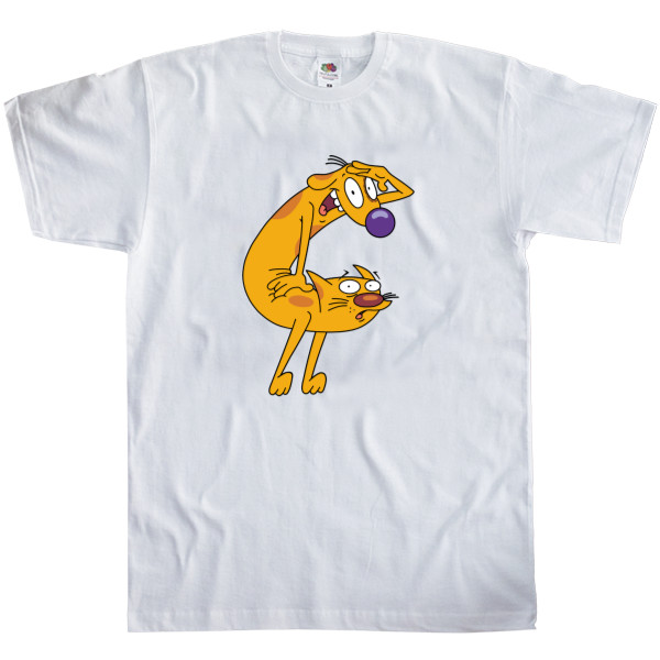 Men's T-Shirt Fruit of the loom - Catdog (CatDog) - Mfest