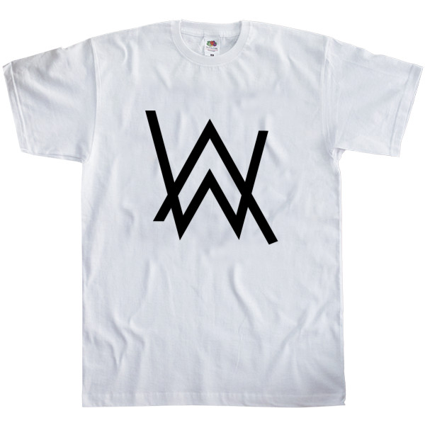 Men's T-Shirt Fruit of the loom - Alan Walker Logo - Mfest