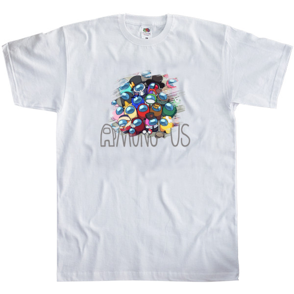 Men's T-Shirt Fruit of the loom - among us 16 - Mfest