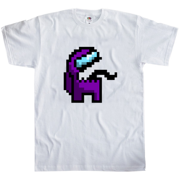 Men's T-Shirt Fruit of the loom - among us purple - Mfest