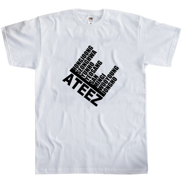 Men's T-Shirt Fruit of the loom - Ateez 2 - Mfest