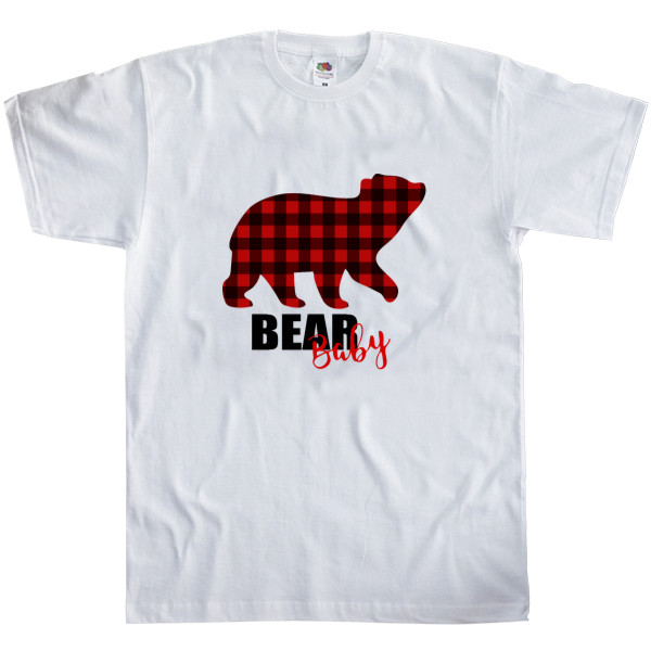 Men's T-Shirt Fruit of the loom - baby bear - Mfest