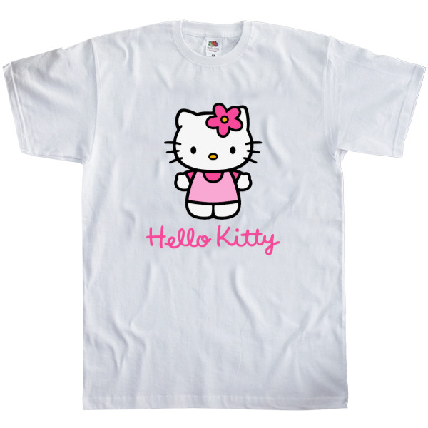 Men's T-Shirt Fruit of the loom - hello kitty 2 - Mfest