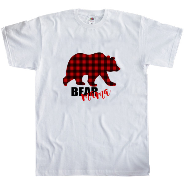 Men's T-Shirt Fruit of the loom - mama bear - Mfest