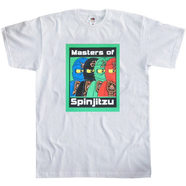 Men's T-Shirt Fruit of the loom - Masters Of Spinjitzu - Mfest