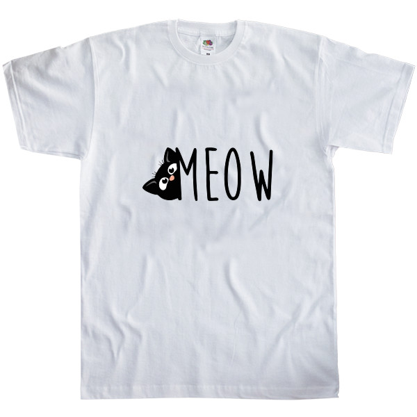 Men's T-Shirt Fruit of the loom - MEOW - Mfest