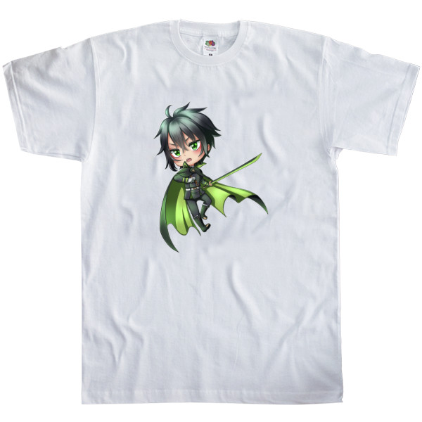 Men's T-Shirt Fruit of the loom - Owari no Seraph 2 - Mfest