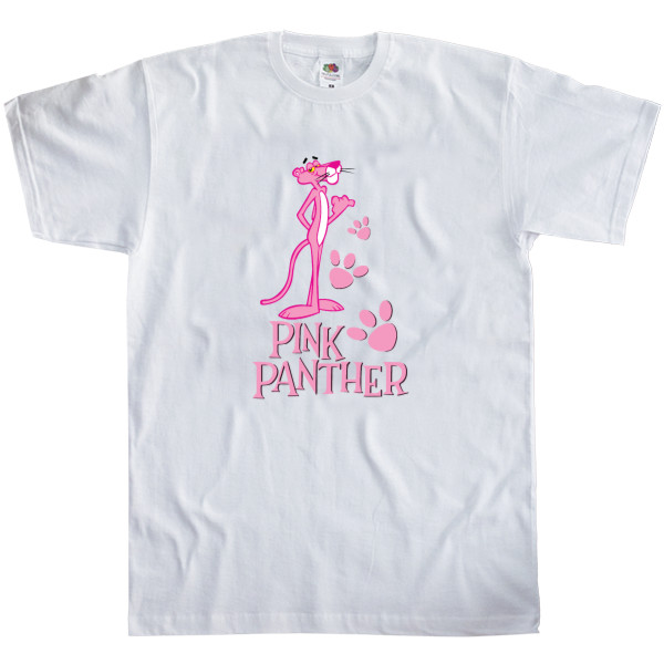 Men's T-Shirt Fruit of the loom - pink panter - Mfest