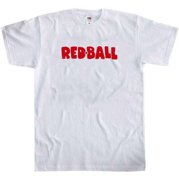 Men's T-Shirt Fruit of the loom - red ball logo - Mfest