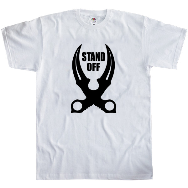 Men's T-Shirt Fruit of the loom - SE Sandoff Knife - Mfest