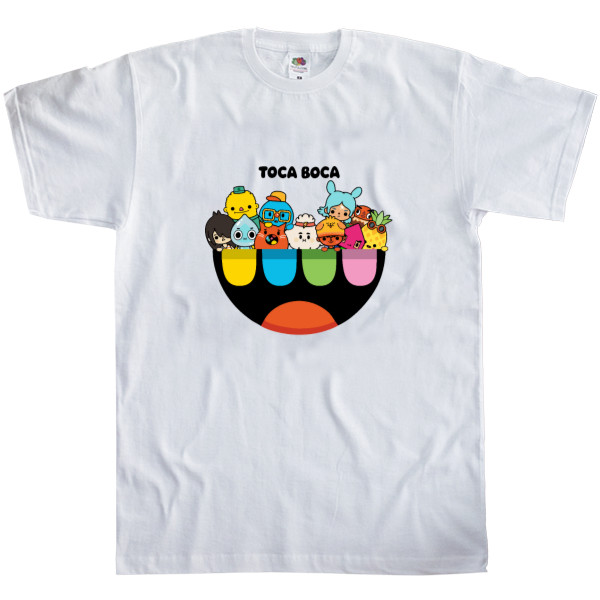 Men's T-Shirt Fruit of the loom - toca boca 10 - Mfest